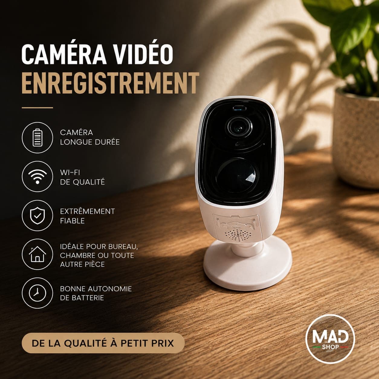 Caméra Vidéo Surveillance — vue 1